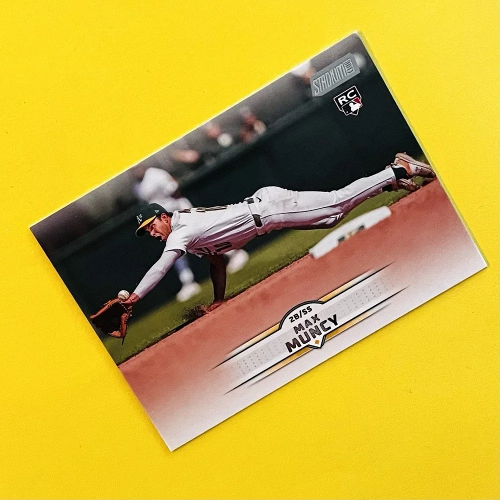 2025 Topps Stadium‎ Club Max Muncy RC Rookie #28 Oakland Athletics